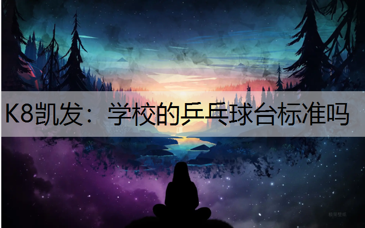 K8凯发：学校的乒乓球台标准吗