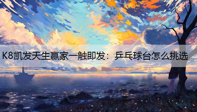 K8凯发天生赢家一触即发：乒乓球台怎么挑选