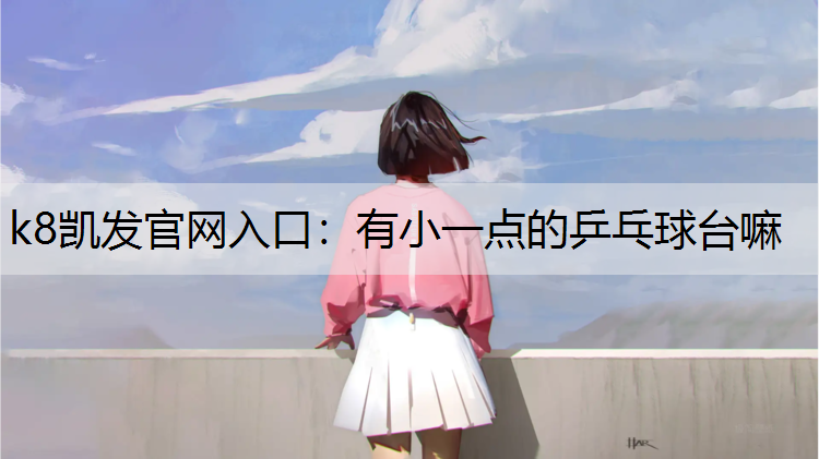 k8凯发官网入口：有小一点的乒乓球台嘛